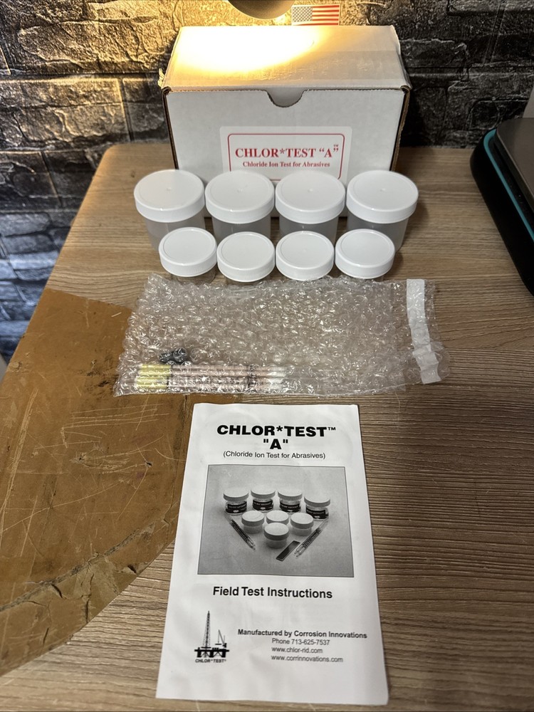 CHLOR-TEST ABRASIVE TEST KIT – CHLORTEST-A-KIT