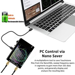 Advanced Handheld Vector Network Analyzer 50KHz to 2 7GHz for RF Applications