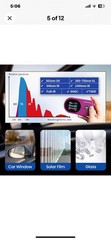 Digital Window Tint Meter Solar Film Transmission Meter Automat Calibrate AMT537