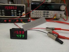 DC 100V 30A Bidirectional Amp Current Meter Charge Discharge Positive Install