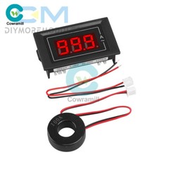 AC220V 100A Single Phase Current Meter LCD Display Ammeter With Transformer