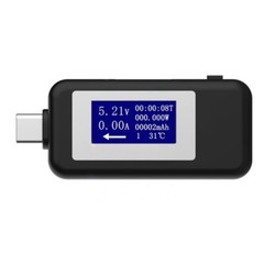 KEWEISI Multifunción Type-C / USB-C Tester Cargador Detector Voltímetro digital