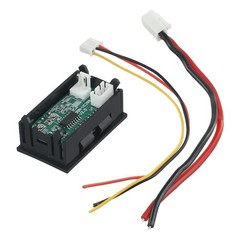 New Voltmeter Ammeter 50A Blue DC 0-100V 10A 100A Digital 48 X 29 X 21 Mm