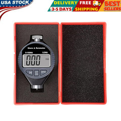 Hardness Tester, Durometer Shore Type A 0-100HA, Digital Durometer 0.1HA Resolut