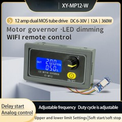 Wireless WIFI APP 6V~30V 12A 360W DC Motor Speed Controller 12V 24V PWM LED