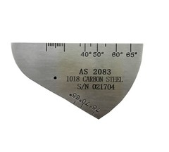 Ultrasonic Flaw Detector Calibration Block 1.5 mm Hole 25mm Thick AS 2083