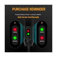 Heavy Duty 3-72V Digital LED Automotive Test Light, Circuit Tester with Polar…