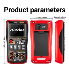 ACDC Voltage and Current Tester with Thermal Imaging for 2 in 1 Digital