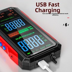FS899S Digital Multimeter With USB C Charging And Large Backlight Display