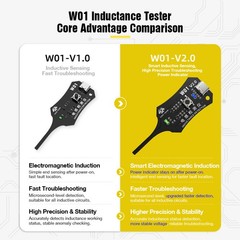 5* Motherboard Coil Tester Inductor Detector Tool Fr PC Repair Quick Fault Check