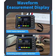 SO152 Handheld Digital Oscilloscope for Basic Signal Analysis for 2 5MSas 200KHz