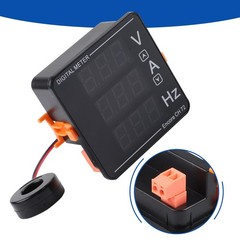 CH72 Digital Panel Meter AC Voltage Current Frequency 72x72mm Measurement Tool