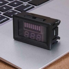 4PCS Blue 12V-60V Car Marine LED Digital Voltmeter Voltage Meter Battery Gauge