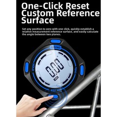 Digital Angle Measuring Device with Large Screen and Automatic Backlight