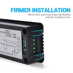 AC Digital Multimeter Ammeter Voltmeter w/LCD Display 80-260V 100A Energy Power