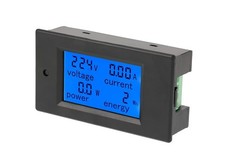 PEACEFAIR PZEM-061 LCD Voltage Current Power Energy Meter Voltmeter Ammeter 100A