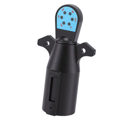 7 Pin ABS Plastic Tester with LED Indicator for Trailer Signal Diagnosis