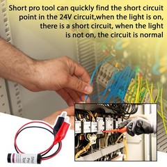 Short Pro Tool – 24 VAC Circuit Finder Quickly Locate Black and Red