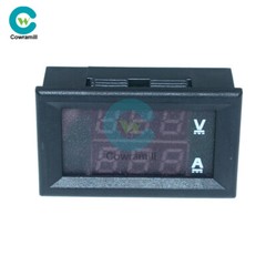 DC100V 50A Digital Voltmeter Ammeter LED Amp Voltage Meter Gauge Display Pannel