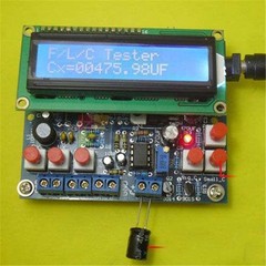 Capacitance Frequency Inductance Tester Components LED DIY Kit Meter