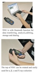 DT-9501 a Alpha ß Beta Gamma X Ray Radiation Scanner Radon Meter Geiger Counter