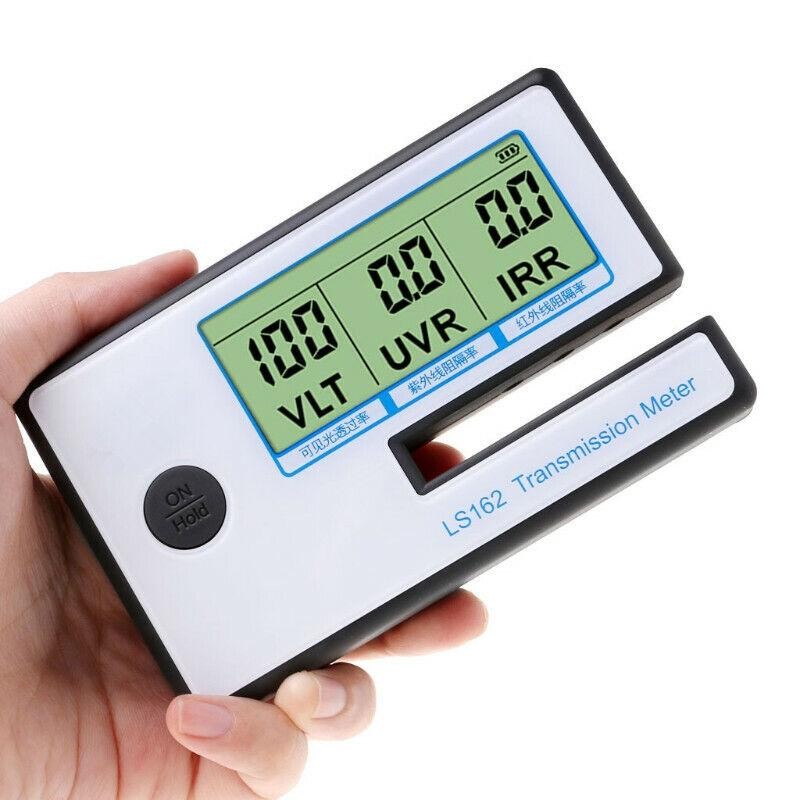 LS162 Solar Film Transmission Meter VLT UVR IRR Window Tint IR Rejection Tester
