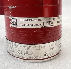 ROSEMOUNT 975 FLAME DETECTOR 975UF1A6A1A1 18-32VDC