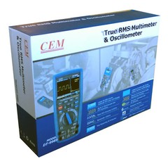 CEM DT-9989 True RMS Industrial Multimeter Oscilloscope with Color LCD Display !