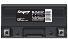 Energizer TX14AH AGM ATV and UTV 12V Battery, 210 Cold Cranking Amps and 12 A…