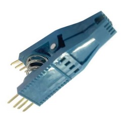 8 Pin SOIC Clip Gold Plated Contacts 0.1 inch Spacing for Chip Adapter Use