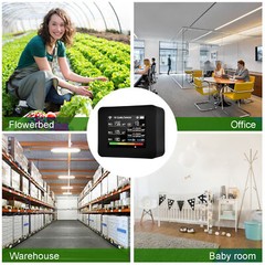 Quality Meter 13-in-1 Indoor Quality Detects ₂ M6A1