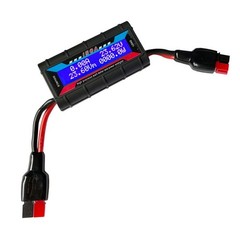 Power Analyzer with Backlit LCD Battery Monitor for Electric Vehicles and Solar