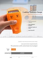 GM200/HW300 Paint Film Thickness Gauge Automotive Paint Surface Tester