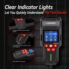 KONNWEI Car Battery Tester with Printer, 12V 24V Automotive Battery Load Test…