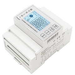 3 Phase DIN Rail Energy Meter Electric Consumption Meter with 3x KCT24 100-400A