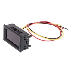 2 in 1 LED Tachometer Gauge Digital RPM Voltmeter for Auto Motor Rotating