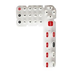 Soft Silicone Keyboard High-Quality Silicone Material Scratch Protection For LCD
