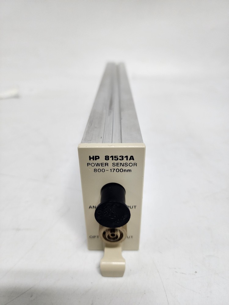 HP/Agilent 81531A Optical Power Sensor Module, 800 – 1700nm, +3 to -90dBm