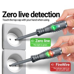 AC12-220V Electrical Voltage Tester Pen Screwdriver Non-contact Power Detector;