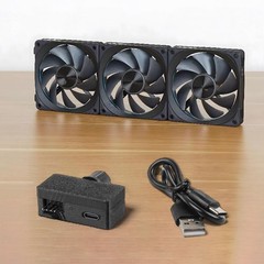4Pin USB C Powered For PWM Fan Regulator for Computer Cooling Solutions