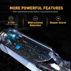 Upgraded Buzzer Automotive Test Light, DC 3-72V Heavy Duty Digital LED Circui…