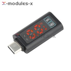 DC5V-24V 2A Smart Digital Voltage Watt Power Meter Type-C PD 100W Fast Charging