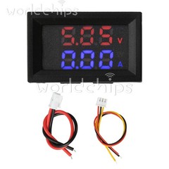 DC4-30V 10A 0.28″ LED Digital Voltmeter Ammeter Power Meter Range DC0~100V 0-10A
