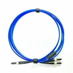 1PC SMA905 1×2 1×3 1×4 1×7 Y type 1M fiber bundle bifurcated fiber jumper 100um