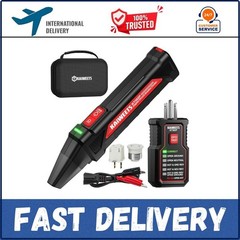 Circuit Breaker Finder Tool Kit GFCI Outlet Tester Dual-Sided LED Indicators,,,