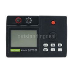 ET5475 0-150V 150W DC Electronic Load Tester Stepless Servo Load Tester Portable