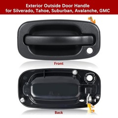 FAERSI Exterior Outside Door Handle Front Left Driver Side for 1999-2007 Chev…