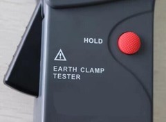 Protable Clamp Earth Ground Resistance Tester Meter with Resolution 0.001Ω–//