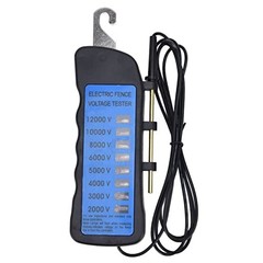 12KV Electric Fence Tester Neon Fence Voltage Tester, 2000 to 12000V 8 Neon I…