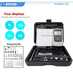 Digital Push Pull Force Meter Force Gauge Force Test Equipment Dynamometer 30N